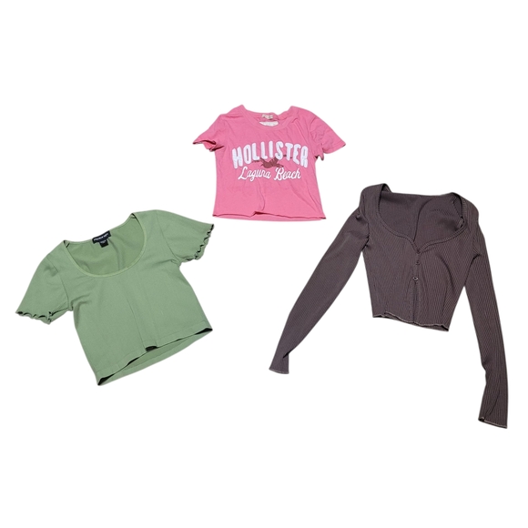 Hollister Tops - Hollister Pink Graphic Tee for Kids